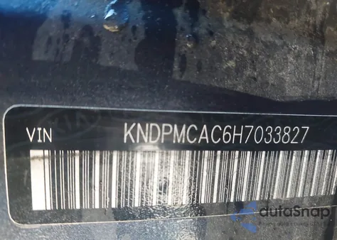 2017 Kia Sportage Lx from USA, damaged, VIN KNDPMCAC6H7033827